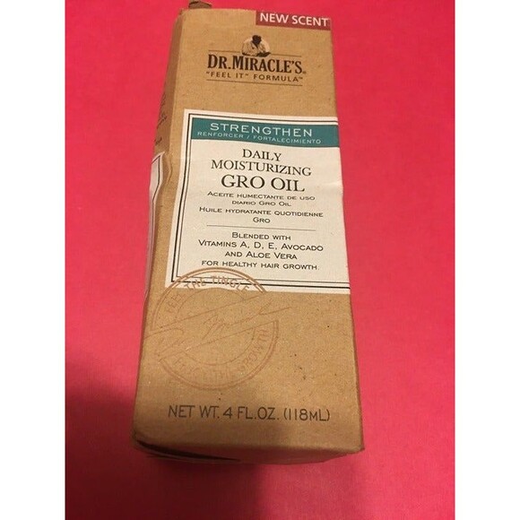 Dr. Miracle's Strengthen Daily Moisturizing Gro Oil, 4 oz - Picture 1 of 5